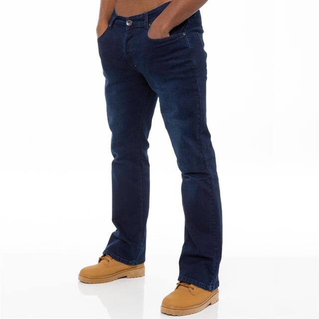 

Мужские джинсы из эластичного денима Bootcut Enzo, синий, Черный, Мужские джинсы из эластичного денима Bootcut Enzo, синий