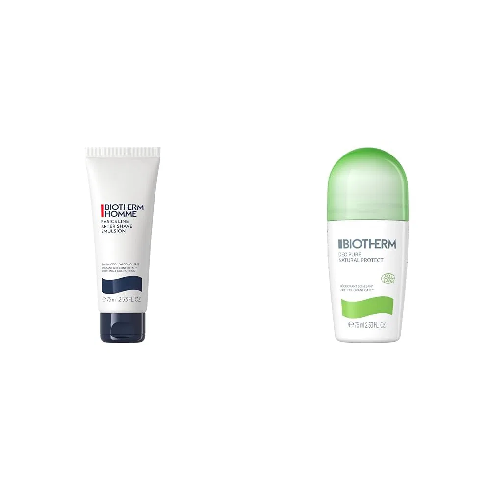 Набор BH: успокаивающий бальзам и дезодорант-ролик Pure Ecocert Biotherm