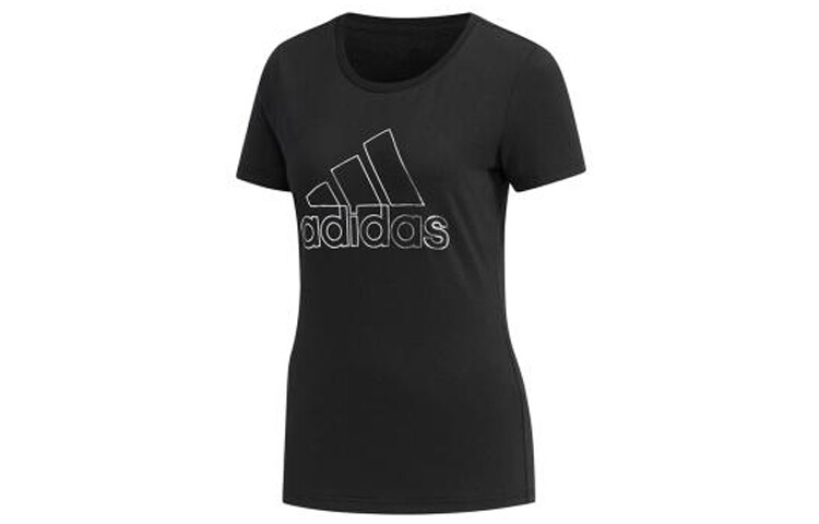 

Футболка женская черная Adidas