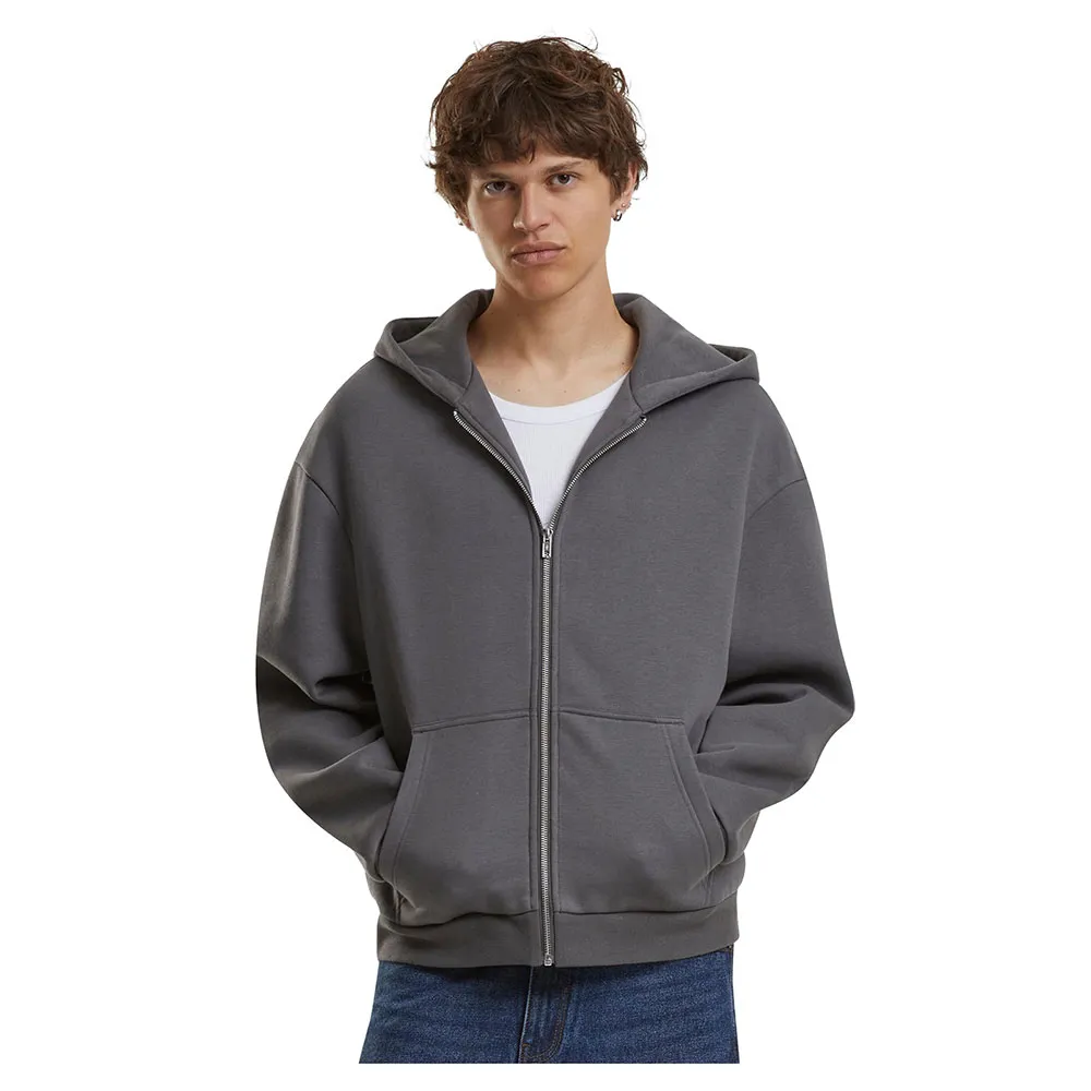 

Толстовка Build Your Brand Fluffy full zip, серый