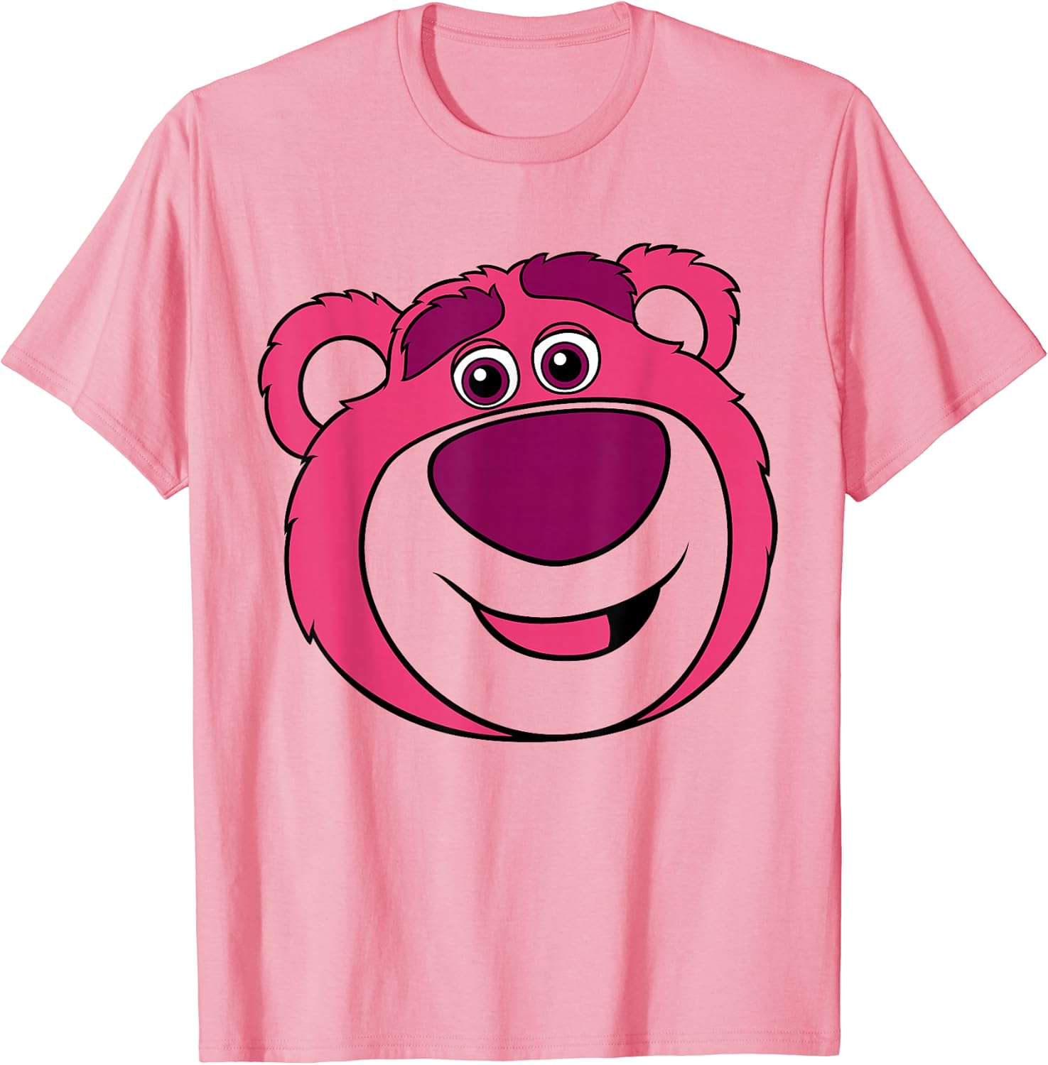 

Футболка с изображением медведя Лотсо из мультфильма «История игрушек 3» от Disney и Pixar, розовая Disney Pixar