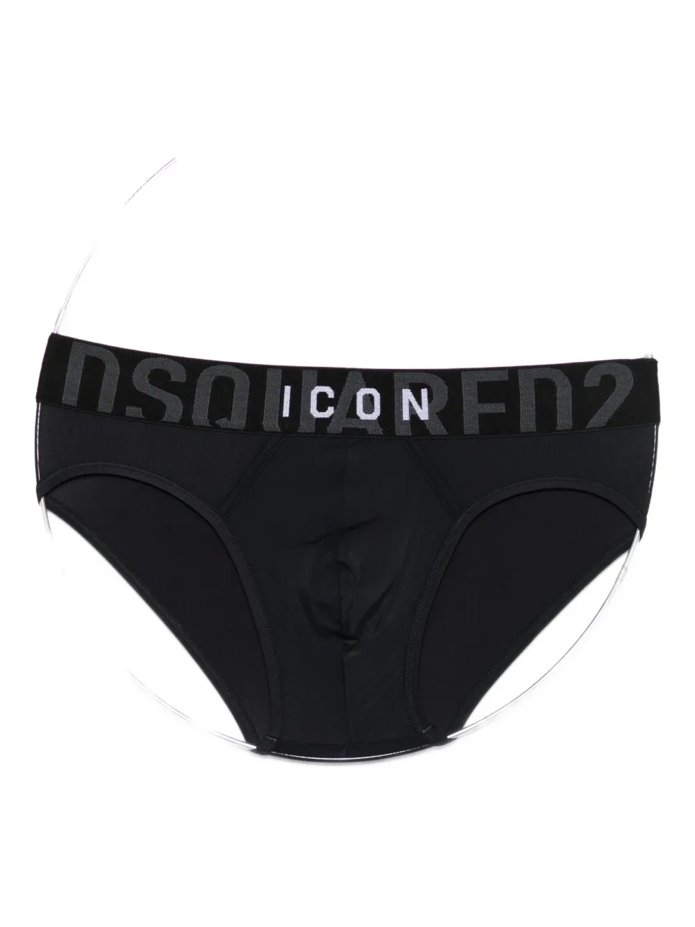 

Трусы-брифы Icon-band DSQUARED2, черный