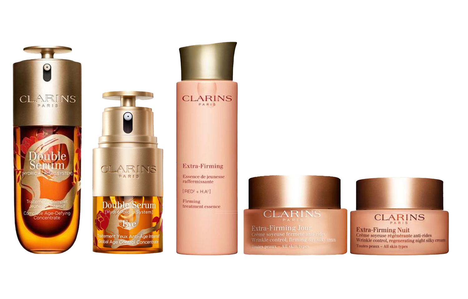 

JIAOYUNSHI Snake Year Limited Edition сыворотка для глаз набор для ухода за кожей увлажняет и питает 5-предметный набор CLARINS