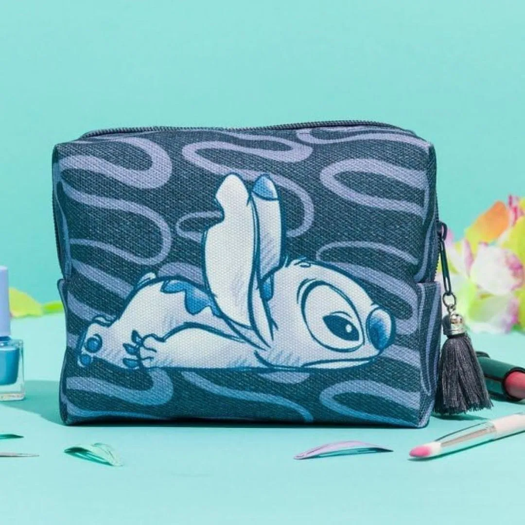 Косметичка «Stitch Denim Cosmetic Bag» от Disney Mad Beauty — фото 3