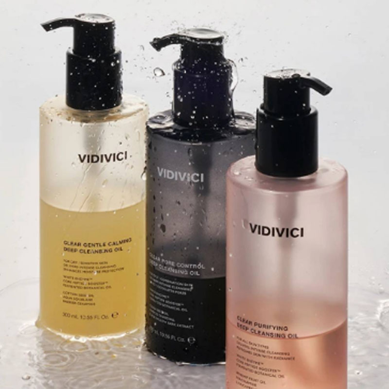 Средство для снятия макияжа Vidivici — Масло для очищения кожи Clear And Purify увлажняющее, 300 мл — фото 2