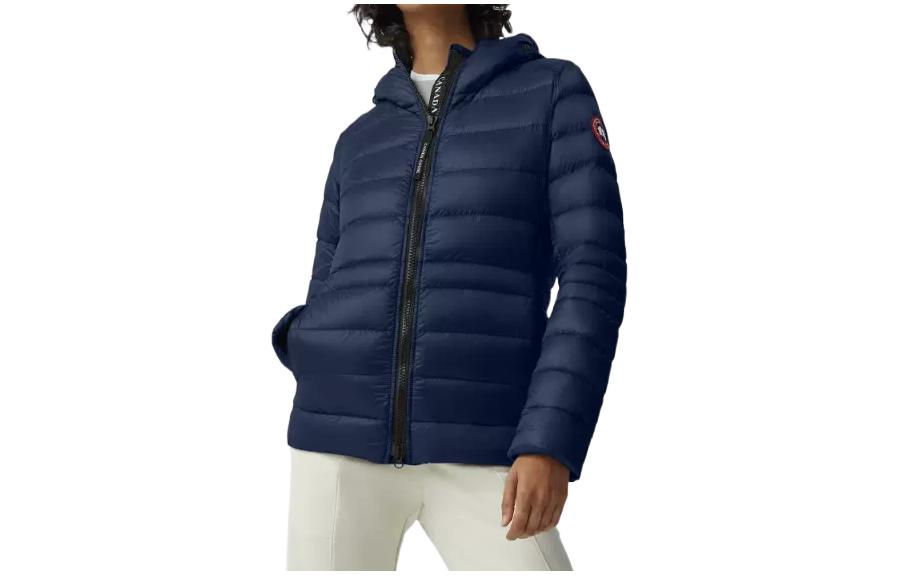Cypress Series Пуховая Курка Женская Лазурно-Океанская Синяя Canada Goose — фото 2
