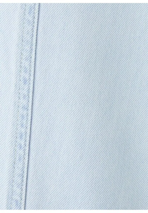 Детские джинсы свободного кроя для подростков Mango Kids, Light Blue — фото 3