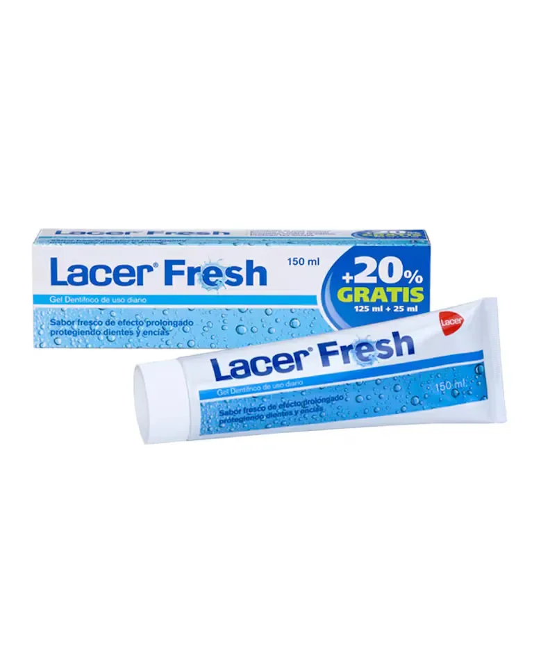Зубная паста в тюбике 125 мл fresh Lacer — фото 2