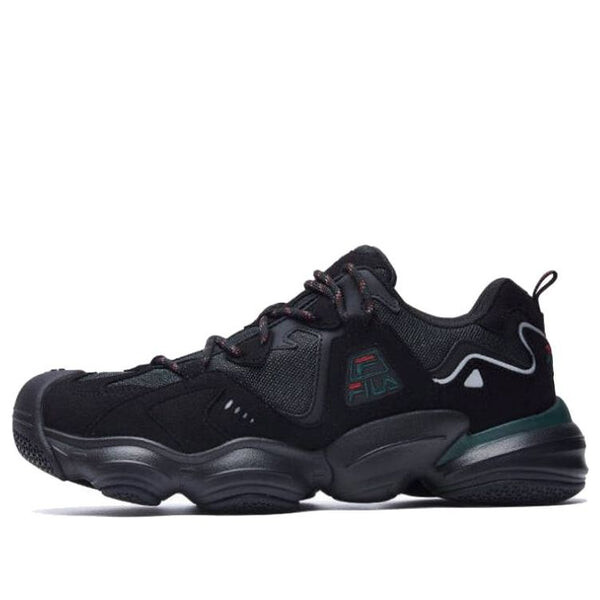 

Кроссовки ugly low vntg black Fila, черный