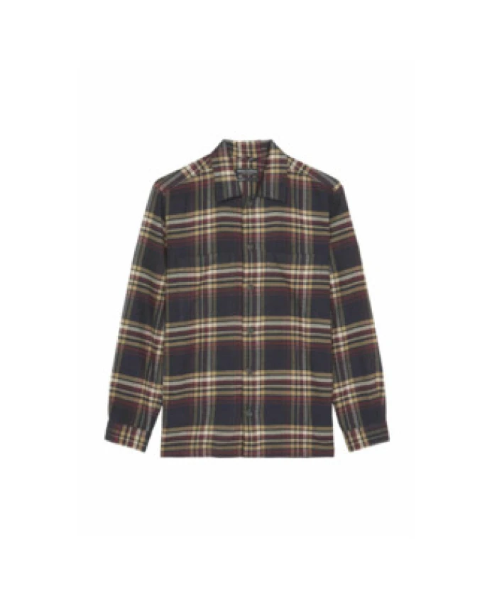 

Мужская повседневная рубашка темно-синего цвета Marc O'Polo, мультиколор