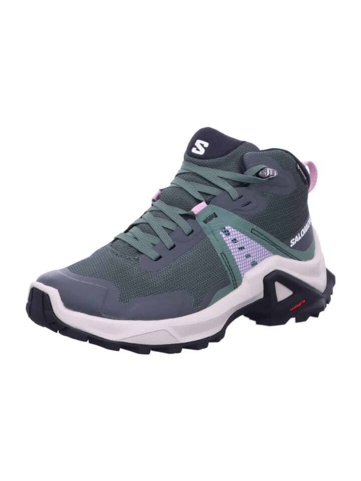 

Кроссовки SALOMON Sportschuhe X RAISE MID GTX J, зеленый
