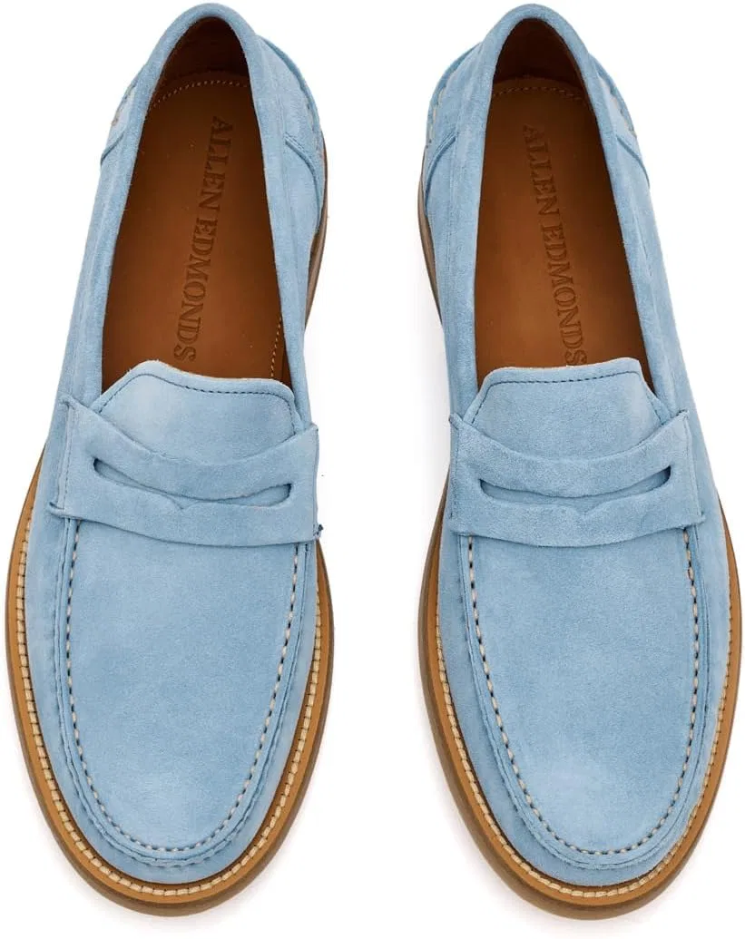 Лоферы Allen Edmonds Sorrento, Light Sky — фото 3