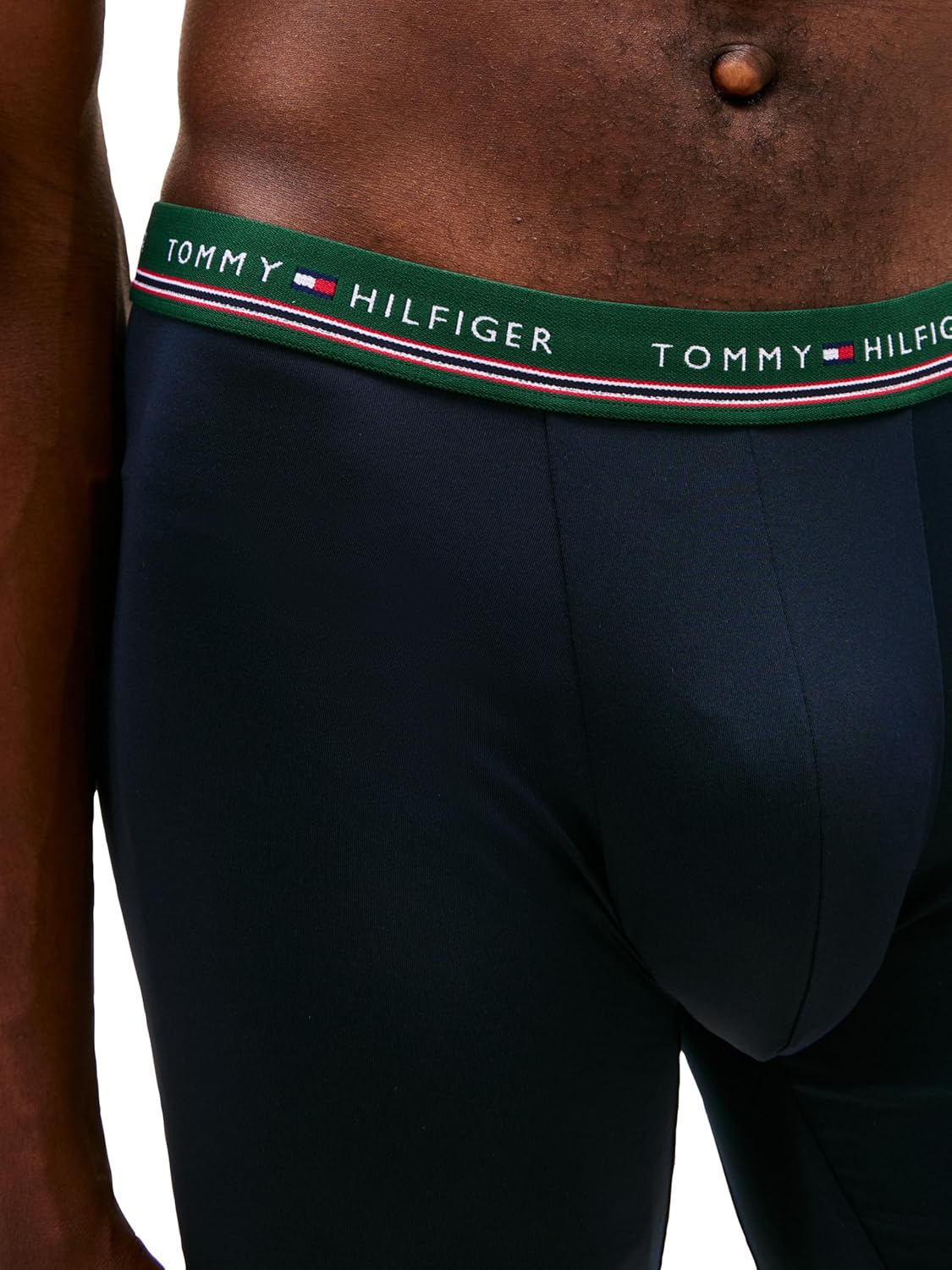 Мужские трусы-боксеры Tommy Hilfiger Micro Classics, 3 пары, Spruce W/ Navy Wb, Grey Heather, Navy W/ Spruce Wb — фото 3