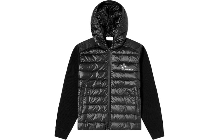 

Пуховик мужской черный Moncler