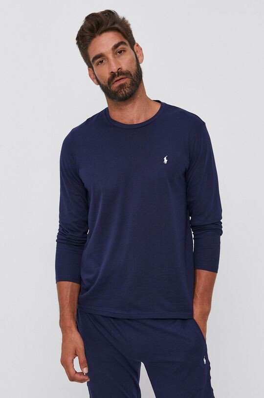 

Футболка с длинным рукавом 714844759002 Polo Ralph Lauren, темно-синий