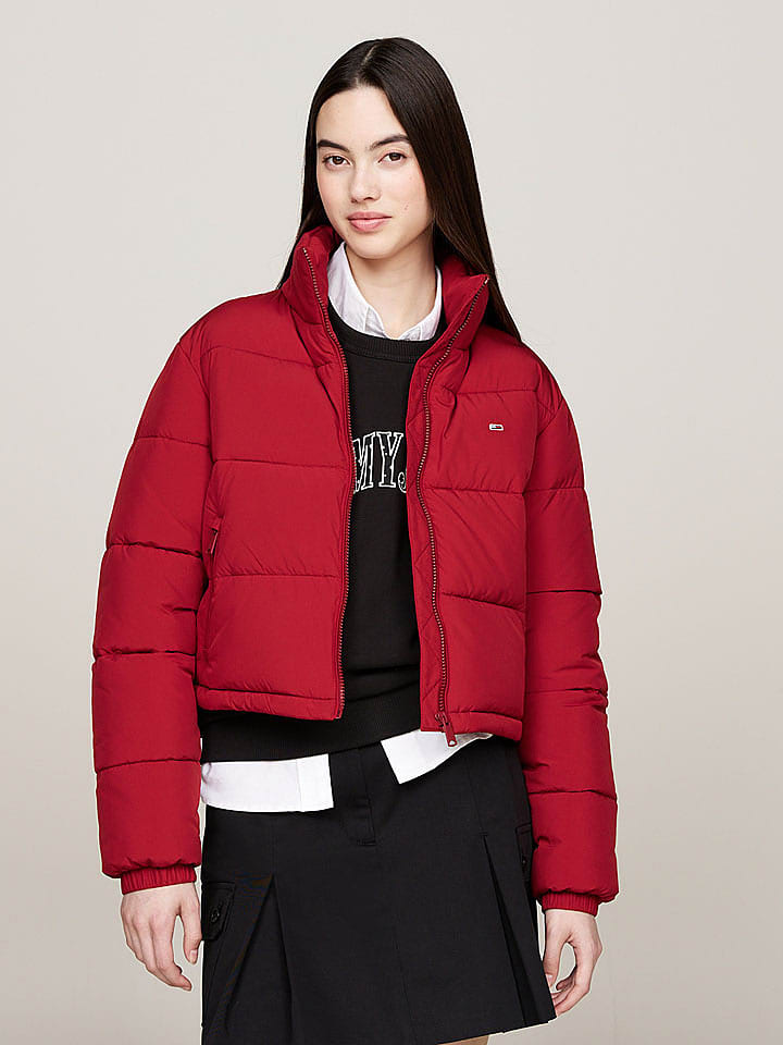 

Зимняя куртка TOMMY JEANS, красный