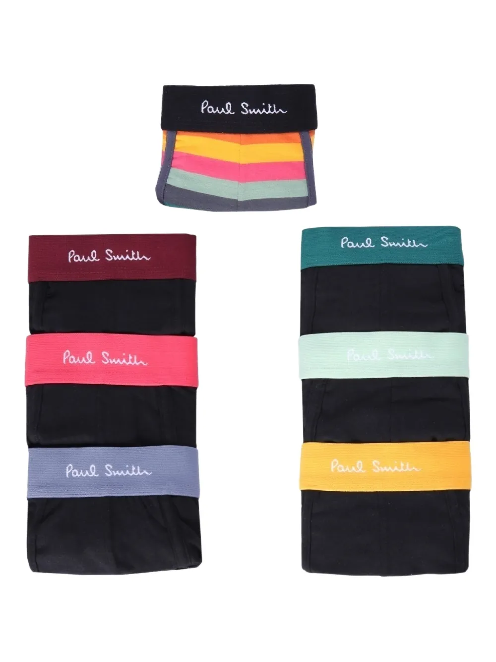 

Полосатые боксеры Paul Smith, черный