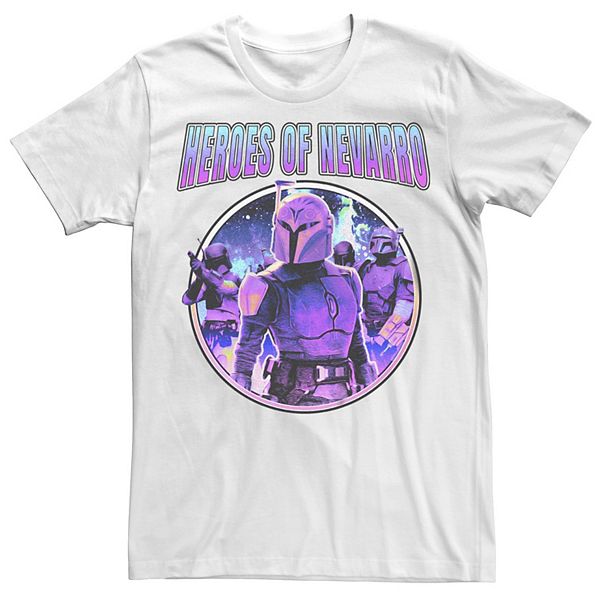 

Футболка с неоновым принтом Star Wars The Mandalorian Bo-Katan Heroes of Nevarro Licensed Character