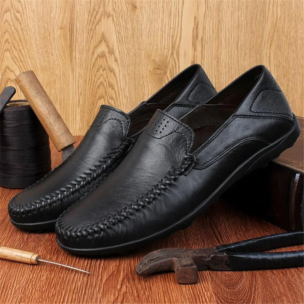 Мужские лоферы FMURY Leather, кожаные, повседневные MVUYO — фото 2