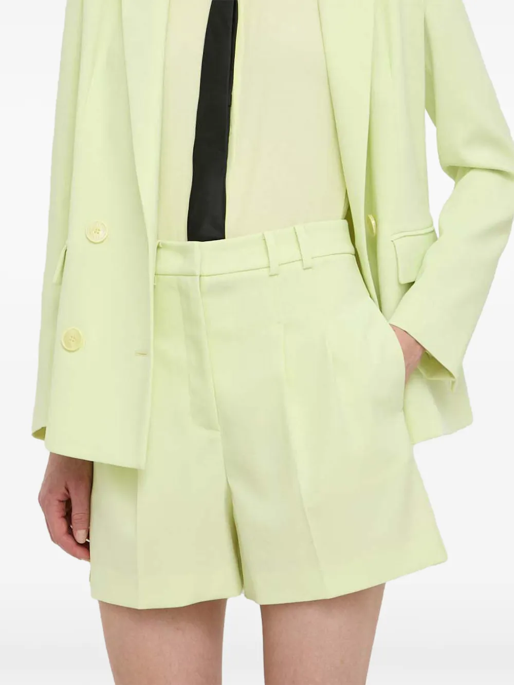 

Шорты с ремешками Patrizia Pepe, желтый