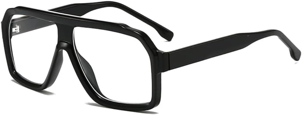 

Мужские солнцезащитные очки в стиле ретро с градиентным переходом, женские роскошные очки с защитой от УФ-излучения UV400 для активного отдыха и вождения HHZZYVY, Black Clear