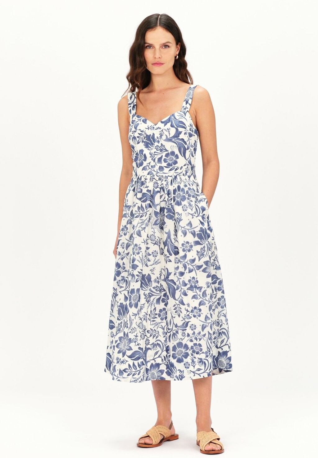 

Дневное платье FRENCH BRAND FASHION ELEGANT MODERN RITZILON Caroll, синий