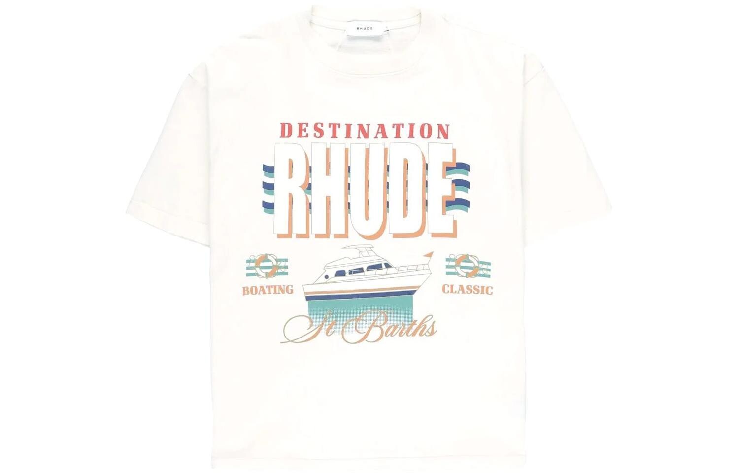 

Футболка мужская белая Rhude, белый