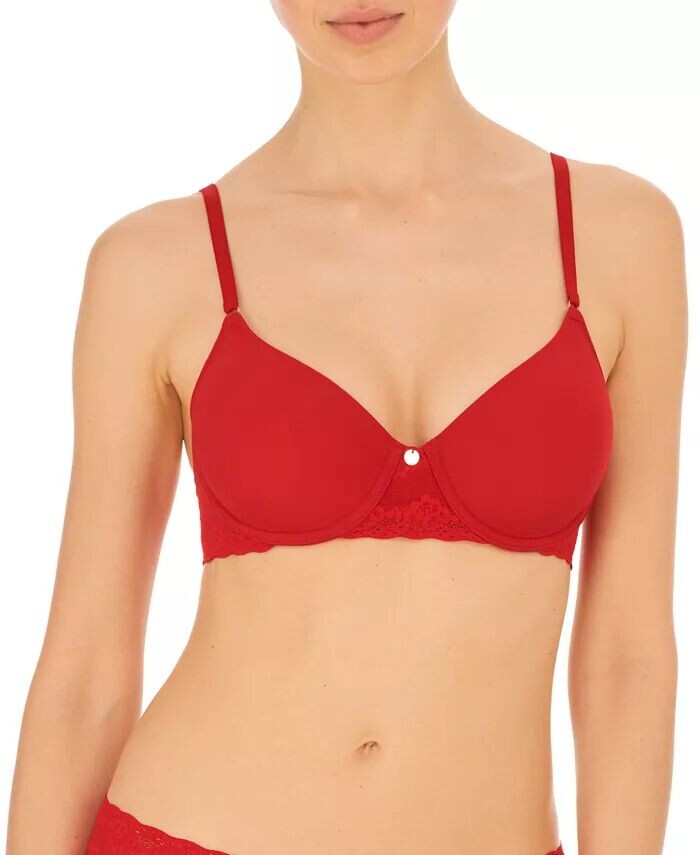 

Бюстгальтер стрейч Bliss Perfection Contour 721154 Natori, красный