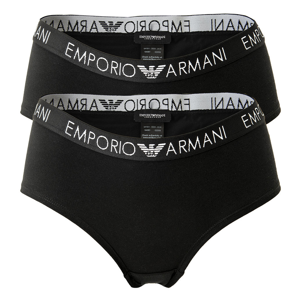 

Трусы Emporio Armani Panty 2er Pack, черный