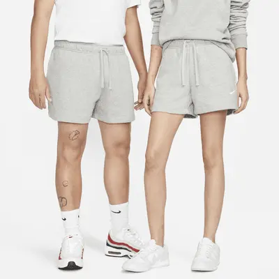 

Шорты Nike Sportswear Club Fleece, серый/белый