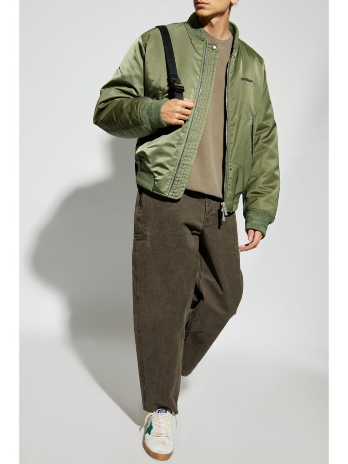 

Woolrich толстовка с вышитым логотипом, зеленый