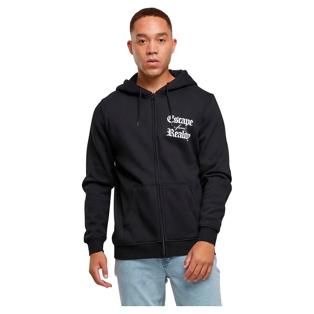 

Толстовка Mister Tee Escape From Reality Zip full zip, черный