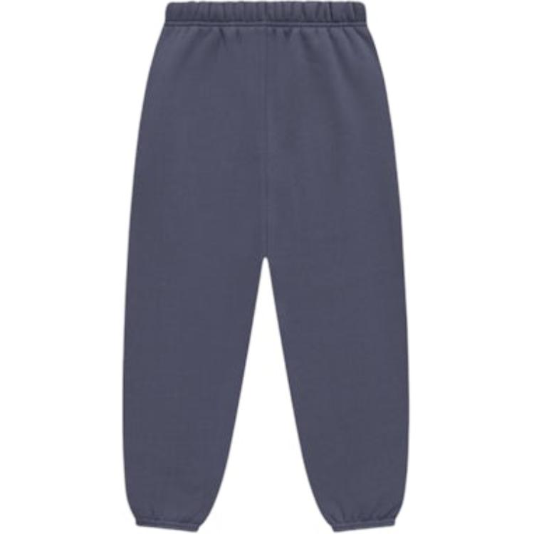 Fear Of God Essentials Детские вязаные спортивные штаны Kids Fleece Essential Sweatpant Dark Sea Blue/MARINE — фото 3