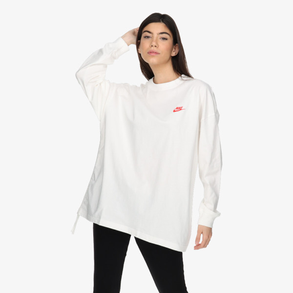 

Футболка с длинными рукавами и топом nsw ls gfx dnc Nike, белый