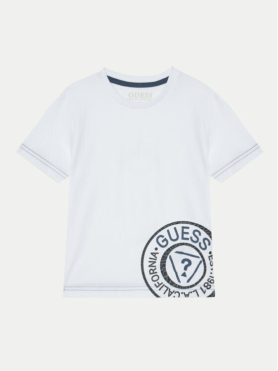

Футболка стандартного кроя Guess, белый