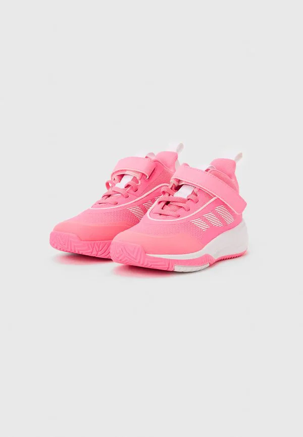 Баскетбольные кроссовки ownthegame 3.0 унисекс Adidas Performance, Lucid Pink/White — фото 2