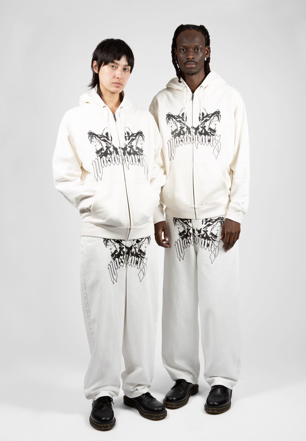 

Толстовка HOODIE ZIP UNLEASHED UNISEX Wasted Paris, кремовый