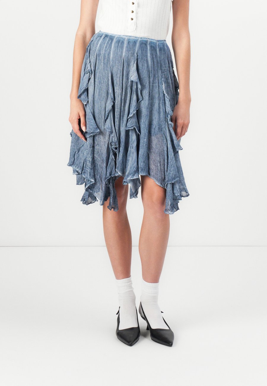 

Юбка Free People SUSANNA MIDI SKIRT, Dark Denim/Dark Blue