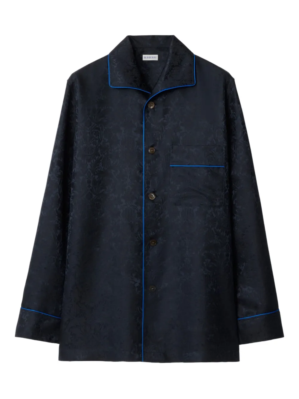 

Пижамная рубашка Sunflower BURBERRY, черный