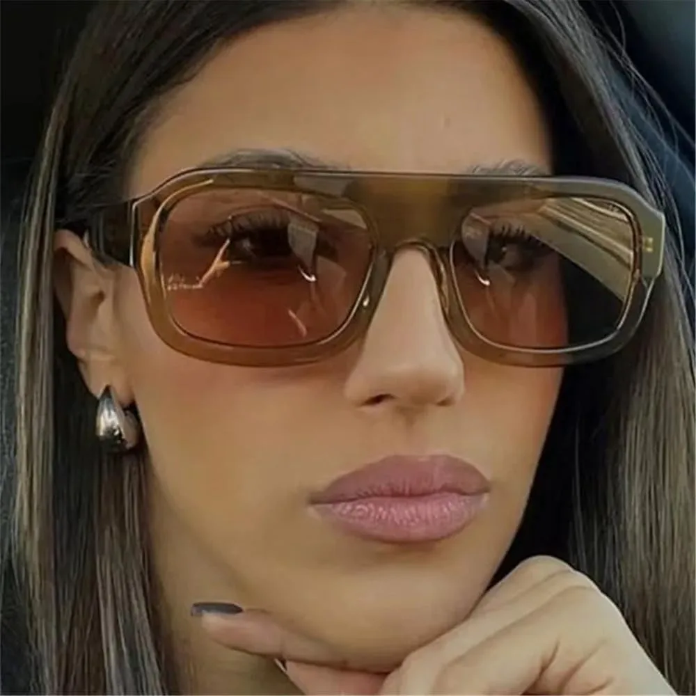 

Большие солнцезащитные очки для женщин и мужчин с защитой от УФ-излучения UV400 для занятий спортом на открытом воздухе, бега и езды на велосипеде UYPTK, Black Tea