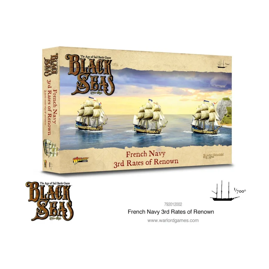 

Третий ранг славы ВМС Франции, Black Seas (1/700)
