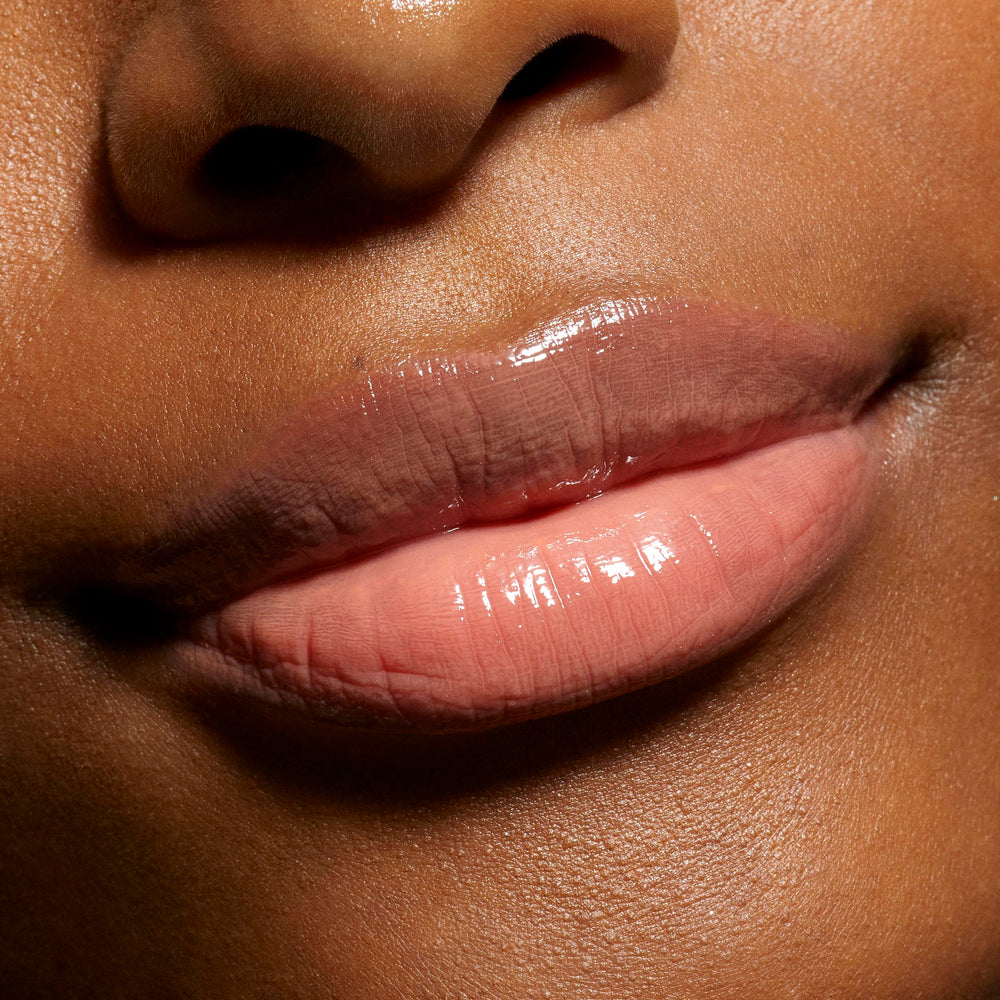 Блеск для губ Kylie Cosmetics Supple Kiss Lip Glaze, warm peachy pink/all yours — фото 4
