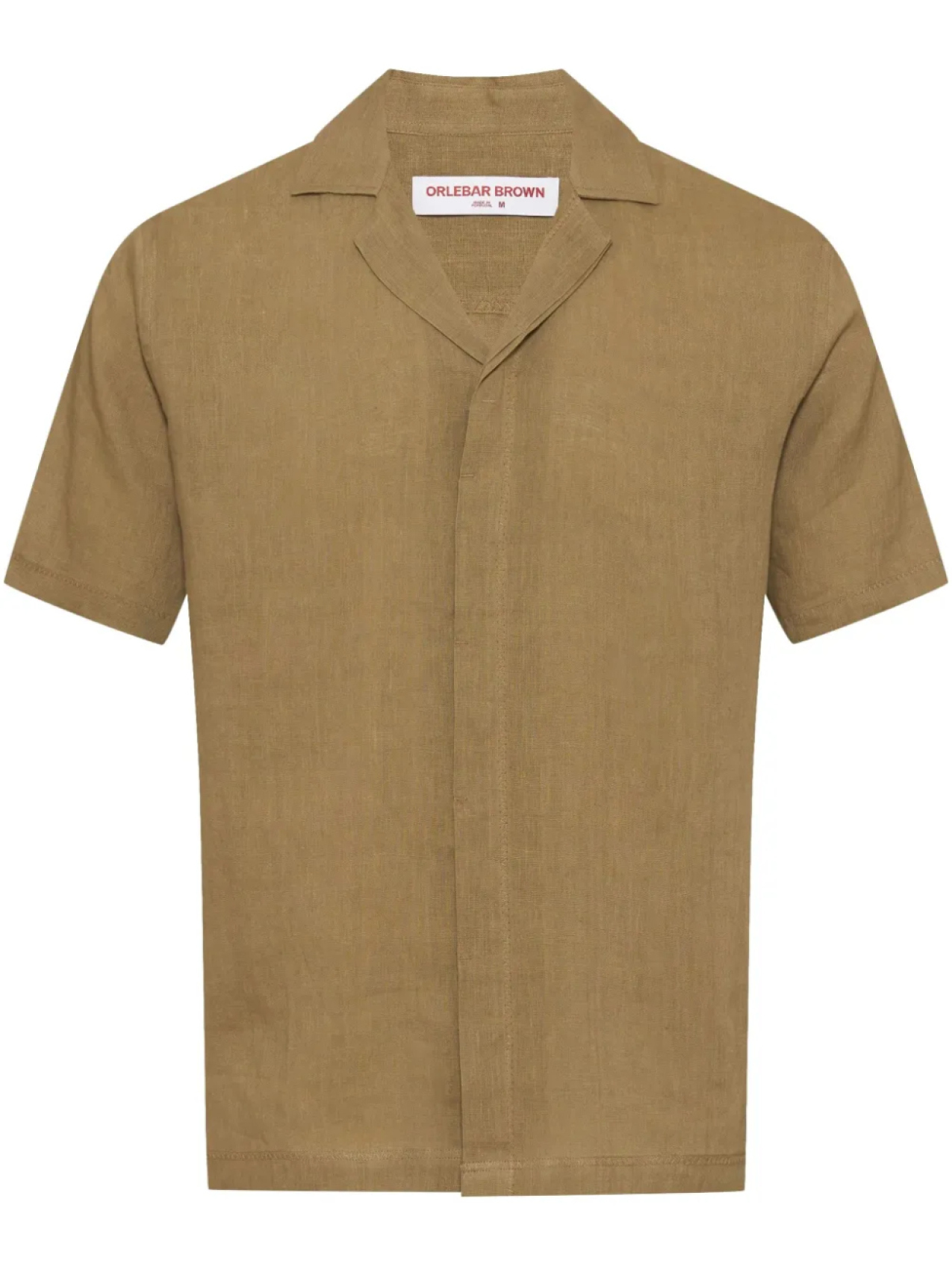 

Orlebar Brown рубашка Maitan, зеленый