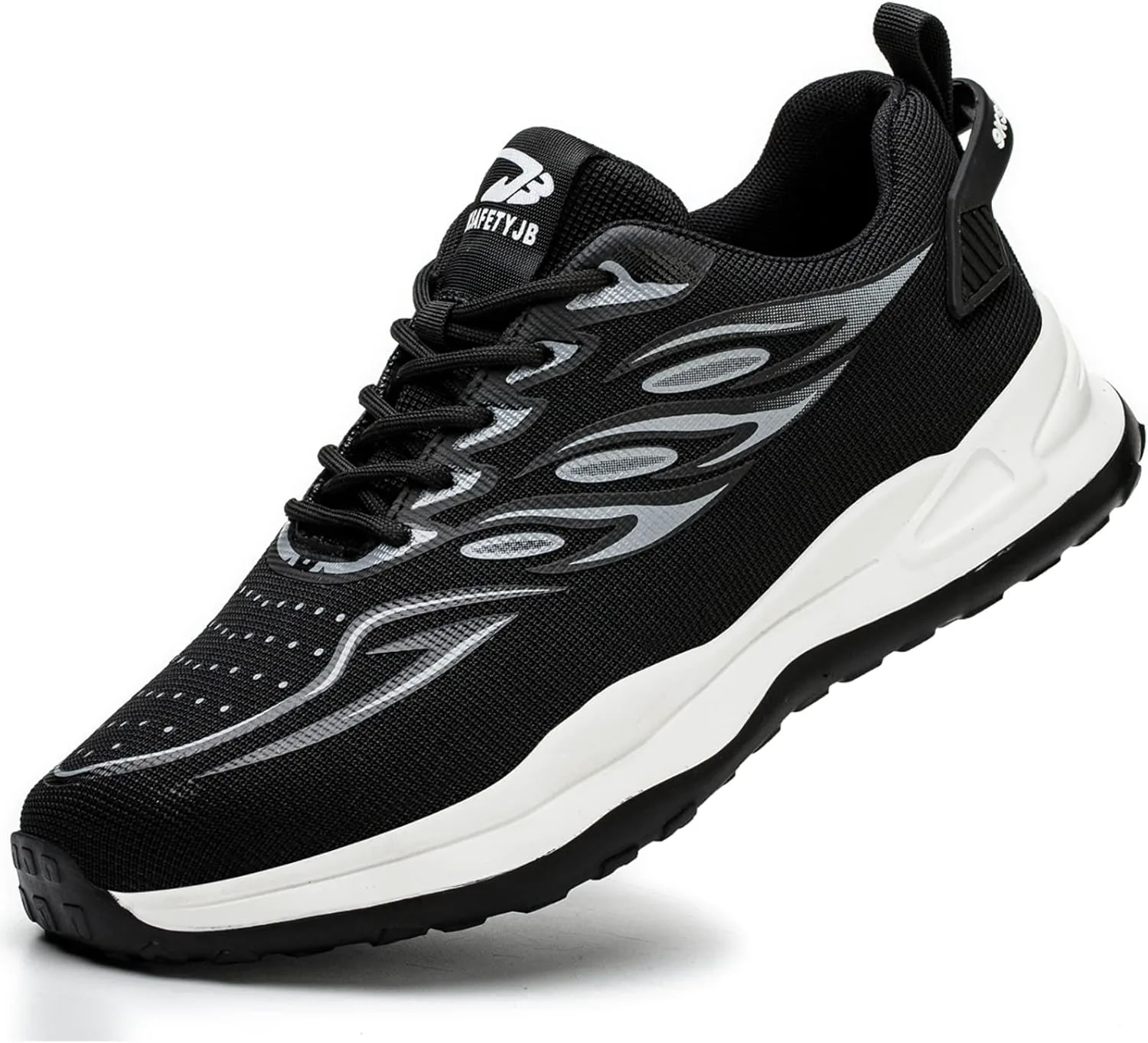 

Мужские кроссовки Micoklinlin с металлическим носком, легкие, дышащие, рабочая обувь с защитой от раздавливания и проколов, походные ботинки, серый