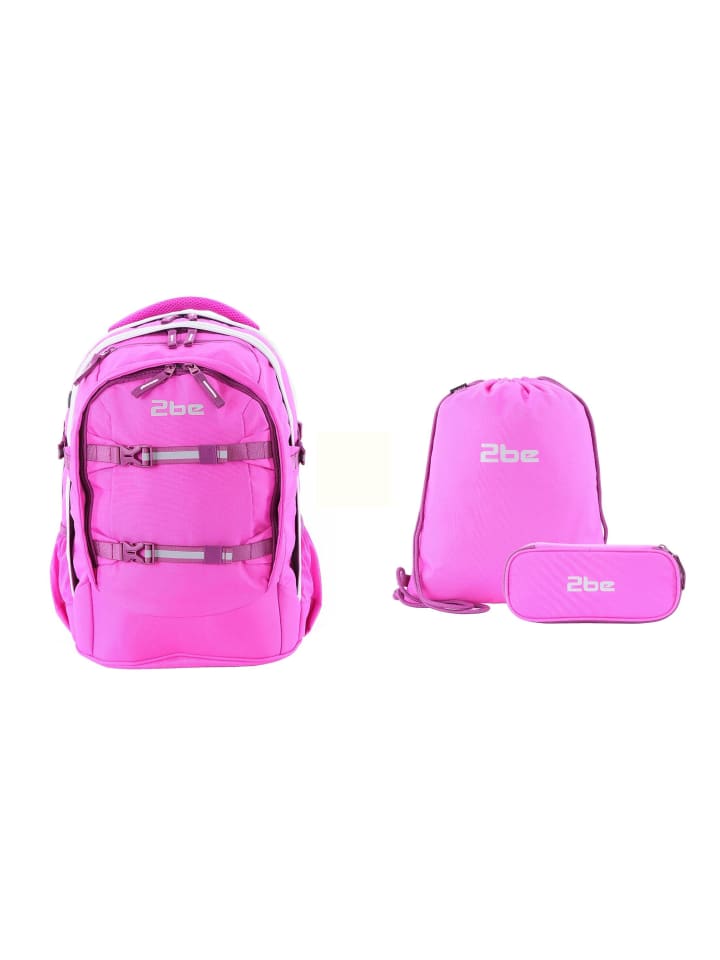 

2Be Школьный рюкзак цвета фуксии