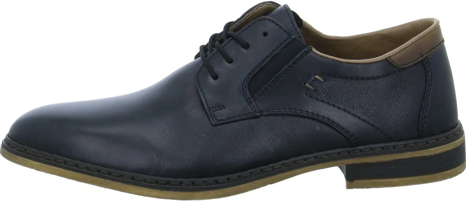 Мужские дерби Rieker 11402, Black Nero Black Mogano