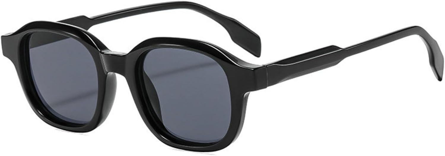 

Солнцезащитные очки Willochra в стиле ретро, ​​металлические, маленькие квадратные, для мужчин и женщин, винтажные, многоугольные, стильные, черные, с защитой от УФ-излучения UV400, C1