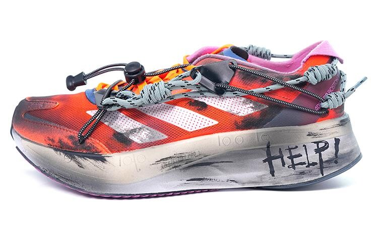 

Кроссовки Adizero Boston 11 мужские низкие оранжевые Adidas