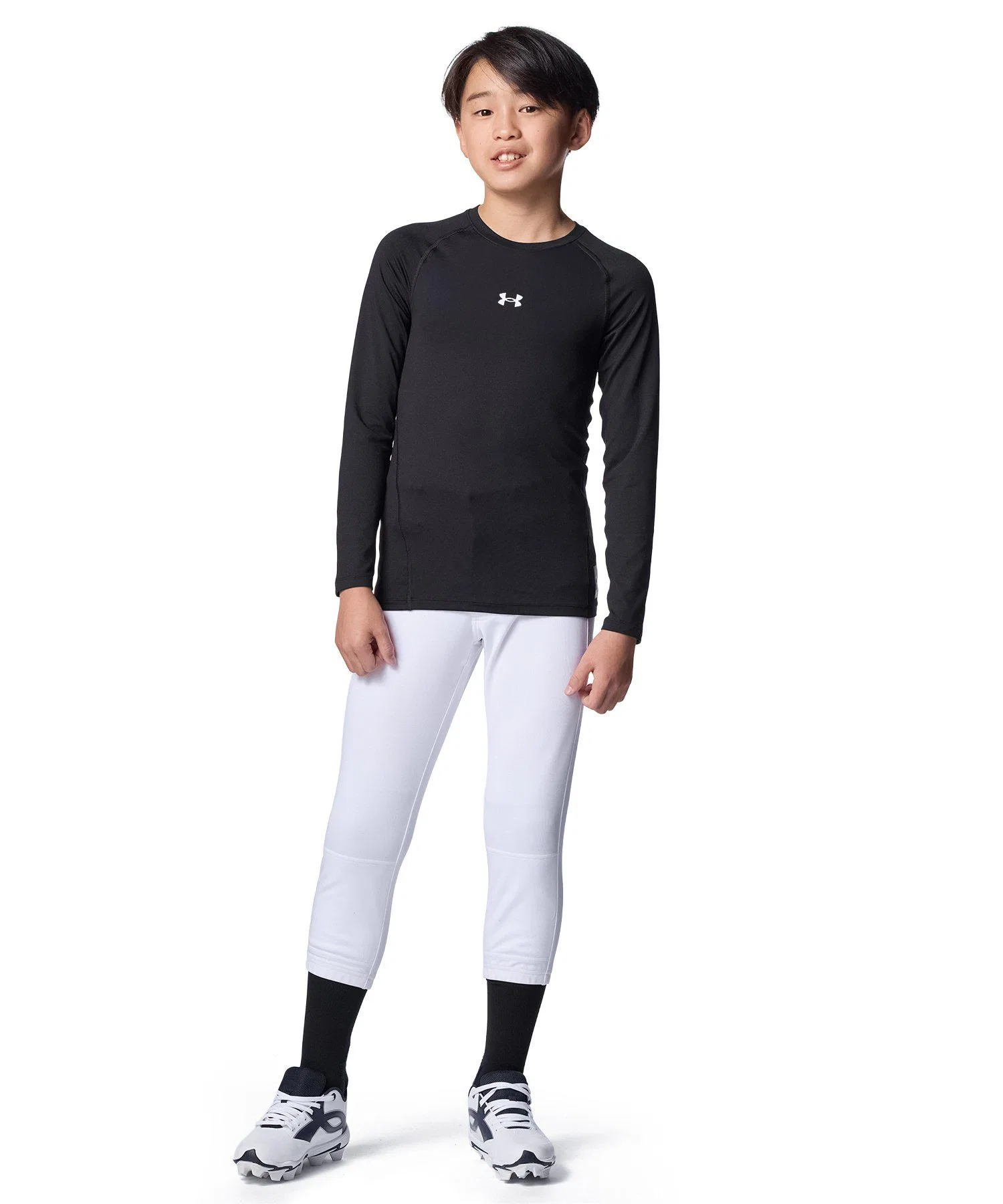 Детская футболка с длинным рукавом Under Armour HeatGear — фото 4