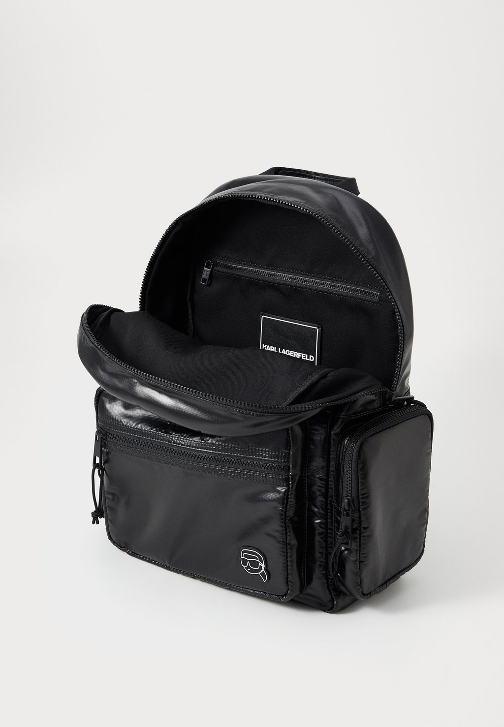 

Рюкзак IKON PUFFY BACKPACK KARL LAGERFELD, черный